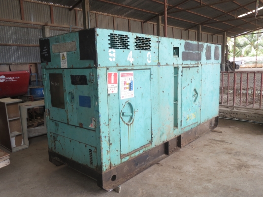 เครื่องปั่นไฟ NIPPON-SHARYO 150 KVA  เก่าญี่ปุ่น ไม่เคยใช้งานในไทย