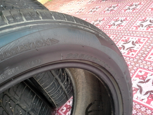 ยาง265/50/20 ปี12  สวยๆ1ชุด