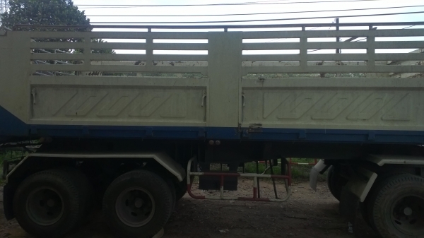 ลูกพ่วงดั้ม3คานแท้ของอู่ ST.เทรเลอร์ ปี*2551 สวย พื้นเรียบ ยาว 6.80 ม. ลูกพ่วงดั้ม3คานแท้ของอู่ ST.เทรเลอร์ ปี*2551 สวย พื้นเรียบ ยาว 6.80 ม.