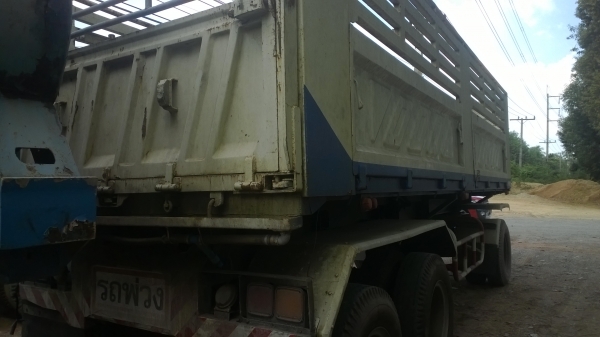 ลูกพ่วงดั้ม3คานแท้ของอู่ ST.เทรเลอร์ ปี*2551 สวย พื้นเรียบ ยาว 6.80 ม. ลูกพ่วงดั้ม3คานแท้ของอู่ ST.เทรเลอร์ ปี*2551 สวย พื้นเรียบ ยาว 6.80 ม.