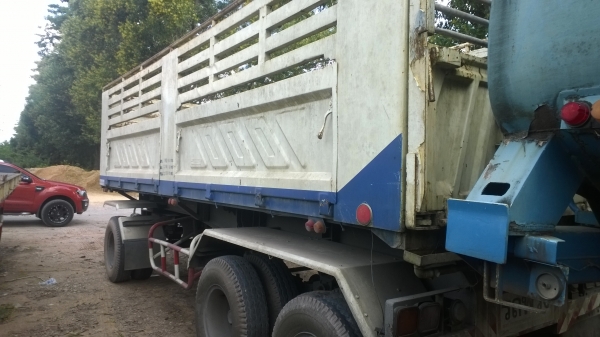 ลูกพ่วงดั้ม3คานแท้ของอู่ ST.เทรเลอร์ ปี*2551 สวย พื้นเรียบ ยาว 6.80 ม. ลูกพ่วงดั้ม3คานแท้ของอู่ ST.เทรเลอร์ ปี*2551 สวย พื้นเรียบ ยาว 6.80 ม.