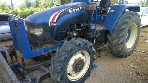 รถไถFORD EURO TRACK FT-100 ยูโร2  1900ชม. 2เพลา4WD...มีใบดันหน้าและจาน7..รถสวยมากใช้น้อย มีเล่มทะเบียน...