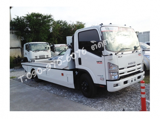 รถบรรทุก ISUZU NPR150แรง สไลด์ถาดกองพื้น