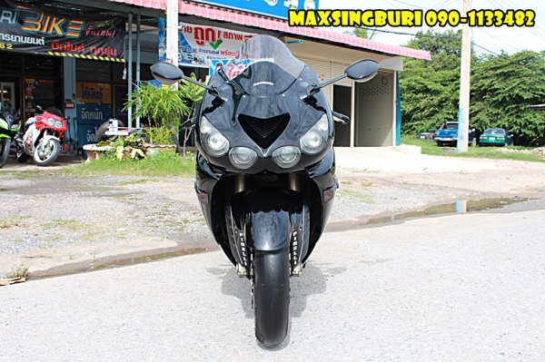 แม็กสิงห์บุรี//KAWASAKI ZX14 ปี2008 สภาพสวย ของแต่งเพียบ เสียสรรพาสมิตรแล้ว 279000 ด่วน