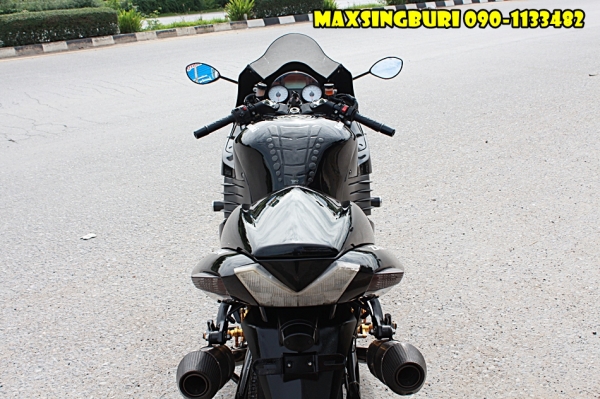 แม็กสิงห์บุรี//KAWASAKI ZX14 ปี2008 สภาพสวย ของแต่งเพียบ เสียสรรพาสมิตรแล้ว 279000 ด่วน