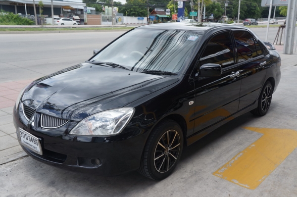MITSUBISHI LANCER ปี 2005 ขายรถสวย ARIBAG ระบบเบรค ABS กระจกไฟฟ้า เบาะหนังสภาพสวย แอร์เย็นๆ ล้อ MAX แต่ง เครื่องวิ่งดีมาก ภายในสภาพสวย สีสวย รถพร้อมใช้งาน จัดไฟแนนได้