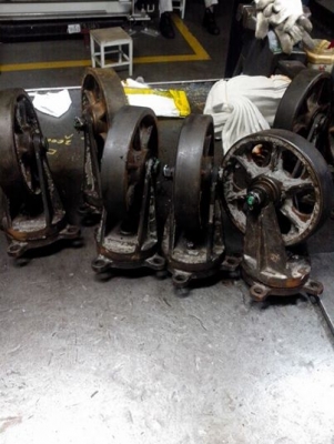 ขายล้อเหล็ก 6 นิ้ว ขาย 1000฿