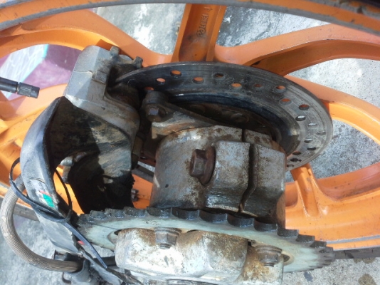 ขายชุดหลัง NSR โปรอาร์ม