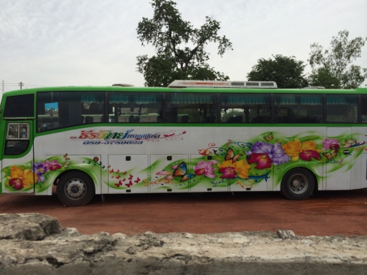 ขายรถบัสปรับอากาศจำนวนมาก ทั้งก๊าซและน้ำมัน รถยังวิ่งอยู่