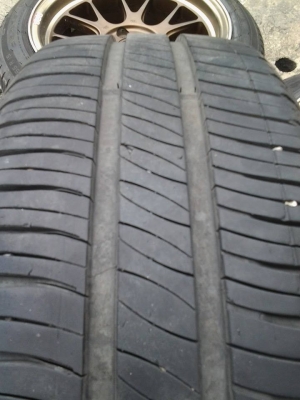 ล้อ BBS 15x8 et20 พร้อมยาง 185/55/15 ปี13 ดอกเต็ม หล่อๆล้นๆ วิ่งกันยาวๆ ชุดละ 12,500 บาท