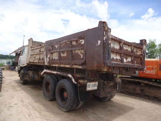 ขายด่วนรถสิบล้อUDCD45Vดรั้มเครือง225แรงม้าโบเพลา210