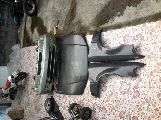 ชุดแปลงหน้าตัดศอก แก้มข้าง ซ้ายขวา ฝากระโปรงหน้า honda civic domini