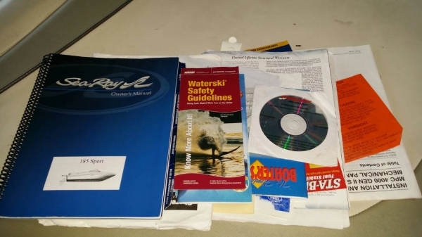 เรือsea ray185sport 4.3mercruiser  ปี2006