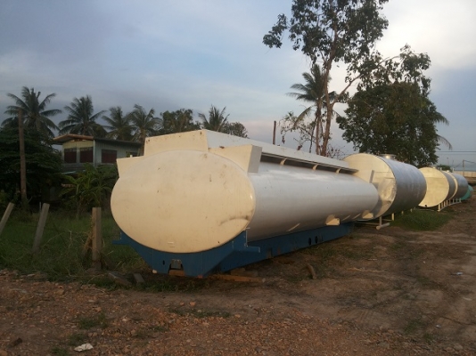 ถังอลูมิเนียมติดรถ 15000 ลิตร ถังอลูมิเนียมติดรถ 15000 ลิตร