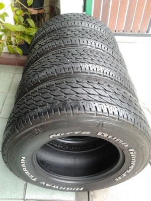 Nitto Japan 245/70/16 ปี11 สวยๆ สภาพดี พร้อมใข้งาน 1ชุด