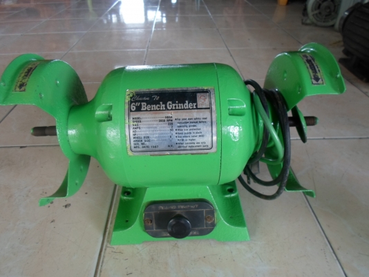 หินเจียร 6 นิ้ว 2 หัว พร้อมใช้ไฟบ้าน เครื่องเงียบ แน่น ๆ ด่วน !!!!!  1500