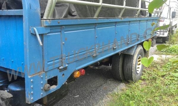 รถบรรทุก 6 ล้อ กระบะรั้ว ISUZU รุ่น NPR