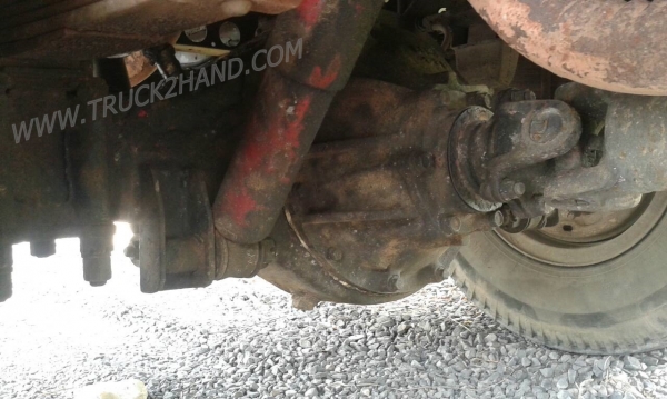 รถบรรทุก 6 ล้อ กระบะรั้ว ISUZU รุ่น NPR