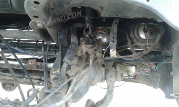 รถบรรทุก 6 ล้อ กระบะรั้ว ISUZU รุ่น NPR