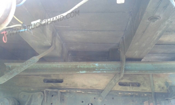 รถบรรทุก 6 ล้อ กระบะรั้ว ISUZU รุ่น NPR