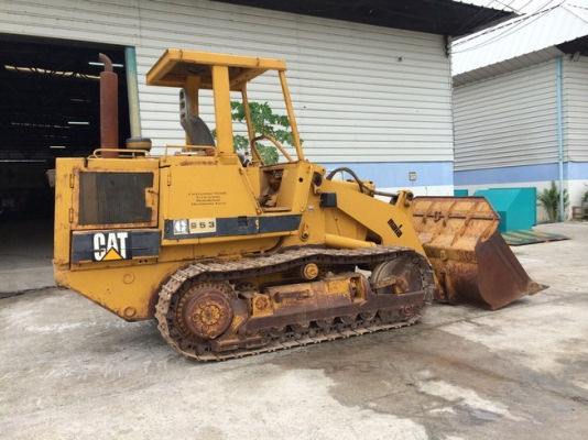 CAT 953 รถตักตีนตะขาบ นำเข้าจากยุโรป พร้อมลงงาน ขายถูกมาก