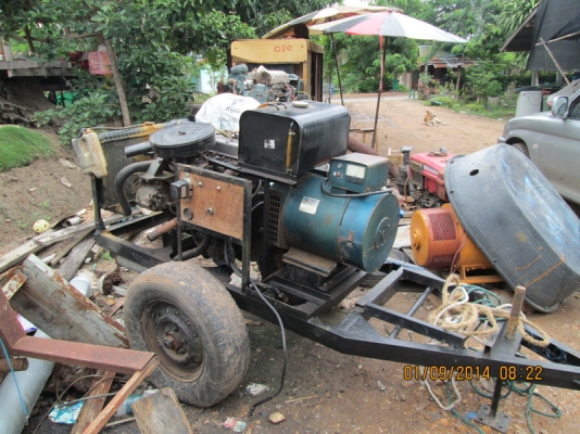 เครื่องปั่นไฟถูกๆ10โลมีล้อลากปั่นปั้มน้ำดีนักแล เครื่องปั่นไฟถูกๆ10โลมีล้อลากปั่นปั้มน้ำดีนักแล