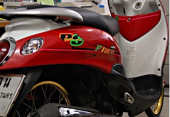 yamaha fino 115 cc รถบ้าน ปี51