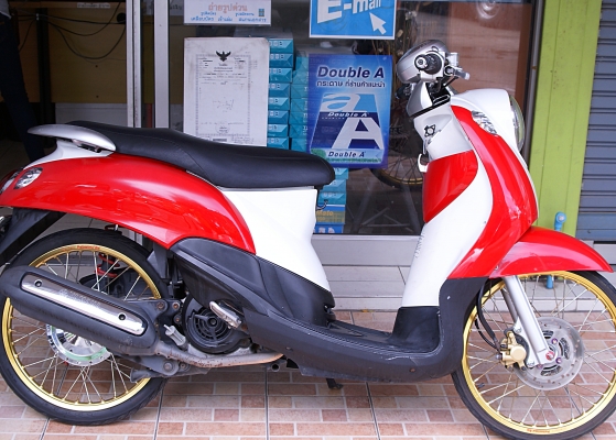 yamaha fino 115 cc รถบ้าน ปี51