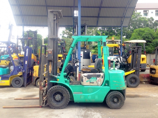 -:-*&bull;*ข า ย ร ถ ย ก เ ก่ า น อ ก*&bull;*-:-MITSUBISHI FD25 F18B เสาสูง4.5เมตร แผงงาสไลด์ งายาว1.22เมตร สนใจติดต่อ098-329-9549/083-062-0223