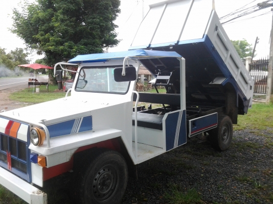 ขายรถดั้มเล็กไว้บรรทุกข้าวสภาพสวยเครื่องอีซูซุ64แรง