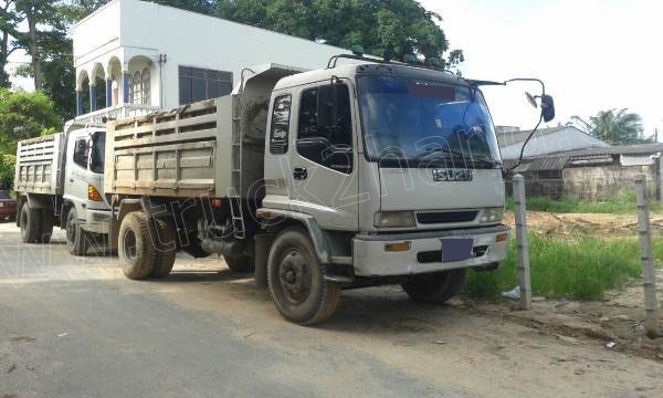 รถบรรทุก 6 ล้อดั้มพ์ ISUZU รุ่น FTR 195 แรง รถบรรทุก 6 ล้อดั้มพ์ ISUZU รุ่น FTR 195 แรง
