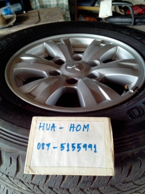 ยางกระบะ Dunlop 245/70R16 พร้อมแม็ก Mitsubishi