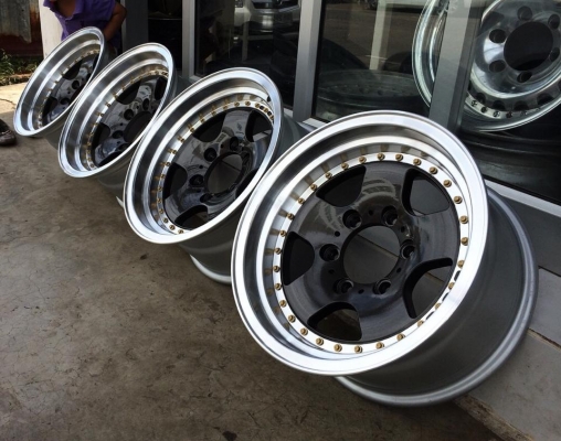 ขายล้อ CV645 ขอบ 16x8 ออฟ1 6/139.7 ออฟสวยๆ กริ๊ปๆ