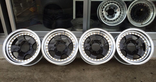 ขายล้อ CV645 ขอบ 16x8 ออฟ1 6/139.7 ออฟสวยๆ กริ๊ปๆ
