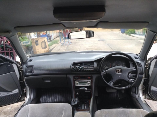 ขายครับ HONDA ACCORD EXI F22 V-TEC ปี94 ตัวTOP ไฟฟ้าทั้งคัน ใช้ได้หมด ปรับไฟฟ้าพับไฟฟ้า ครบๆ เครื่องเท็คแล้ว มีครูซคอลโทล ด้วย นิ่งๆ แน่นๆ ควันไม่มี เกียรดีเข้าครบเปลี่ยนปกติ จบๆ ตัวรถสีเงาสวย มีเก็บบ้าง ตามสภาพรถมือ 2 ภายในสวยไม่มีขาด แตก หัก แอร์ หนาวๆ