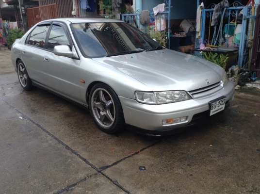 ขายครับ HONDA ACCORD EXI F22 V-TEC ปี94 ตัวTOP ไฟฟ้าทั้งคัน ใช้ได้หมด ปรับไฟฟ้าพับไฟฟ้า ครบๆ เครื่องเท็คแล้ว มีครูซคอลโทล ด้วย นิ่งๆ แน่นๆ ควันไม่มี เกียรดีเข้าครบเปลี่ยนปกติ จบๆ ตัวรถสีเงาสวย มีเก็บบ้าง ตามสภาพรถมือ 2 ภายในสวยไม่มีขาด แตก หัก แอร์ หนาวๆ