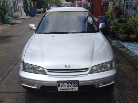 ขายครับ HONDA ACCORD EXI F22 V-TEC ปี94 ตัวTOP ไฟฟ้าทั้งคัน ใช้ได้หมด ปรับไฟฟ้าพับไฟฟ้า ครบๆ เครื่องเท็คแล้ว มีครูซคอลโทล ด้วย นิ่งๆ แน่นๆ ควันไม่มี เกียรดีเข้าครบเปลี่ยนปกติ จบๆ ตัวรถสีเงาสวย มีเก็บบ้าง ตามสภาพรถมือ 2 ภายในสวยไม่มีขาด แตก หัก แอร์ หนาวๆ