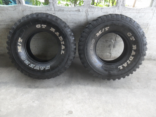 ยาง SAVERO 33x12.50R15 สวยๆ 1 คู่ ราคา 3500 บาท