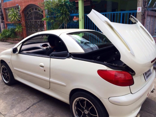 T&T BIKE RAMA2 ขายPEUGEOT 206 เปิดประทุน เครื่อง1600 ปี2003รถสวยวิ่งมา7xxxxโลล้อแมก16ยางปี13 ราคา585000 T&T BIKE RAMA2 ขายPEUGEOT 206 เปิดประทุน เครื่อง1600 ปี2003รถสวยวิ่งมา7xxxxโลล้อแมก16ยางปี13 ราคา585000