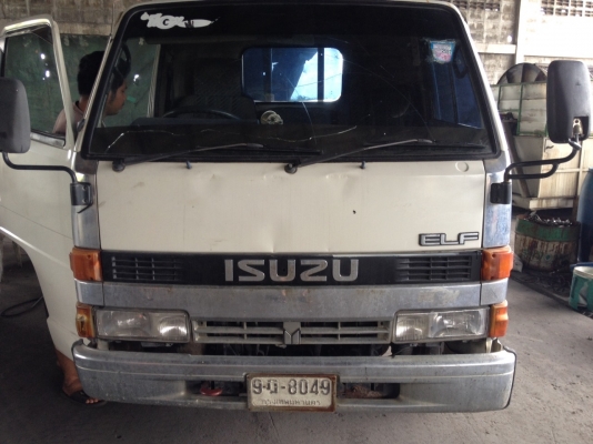 Isuzu Elf 250 เครื่อง2J LPG รถพร้อมใช้