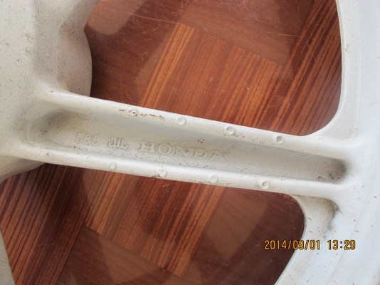 ขายล้อแม็กมอไซค์ HONDA SONIC ขายล้อแม็กมอไซค์ HONDA SONIC