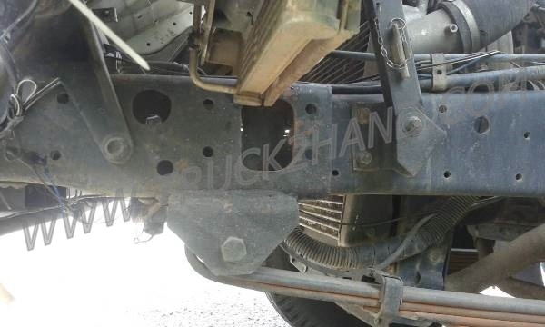 รถบรรทุก 6 ล้อ กระบะรั้ว ISUZU รุ่น NQR  175 แรงม้า