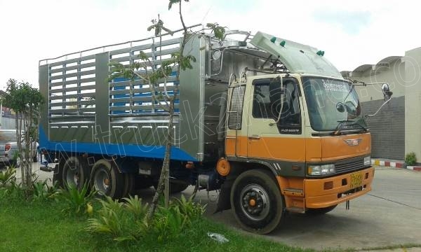รถบรรทุก 10 ล้อ HINO รุ่น FL3H กระบะรั้วเหล็ก รถบรรทุก 10 ล้อ HINO รุ่น FL3H กระบะรั้วเหล็ก