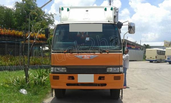 รถบรรทุก 10 ล้อ HINO รุ่น FL3H กระบะรั้วเหล็ก