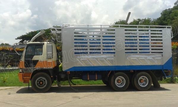 รถบรรทุก 10 ล้อ HINO รุ่น FL3H กระบะรั้วเหล็ก รถบรรทุก 10 ล้อ HINO รุ่น FL3H กระบะรั้วเหล็ก