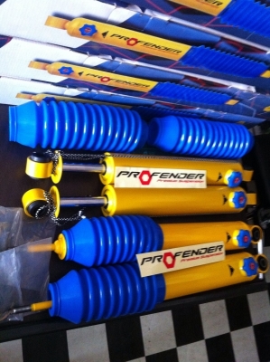 รับแก้ปัญหาช่วงล่าง รถกระบะ Ford by Shock Profender