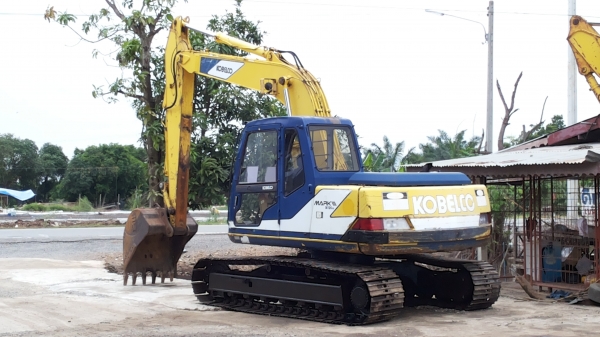 ขายด่วน รถแม็คโคร  KOBELCO SK120 LC MARK ///  มารค์ทีซีเรียสูงชั่วโม่งทำงานน้อย รถนอกนำเข้าไม่เคยใช้งานในเมืองไทยเลย
