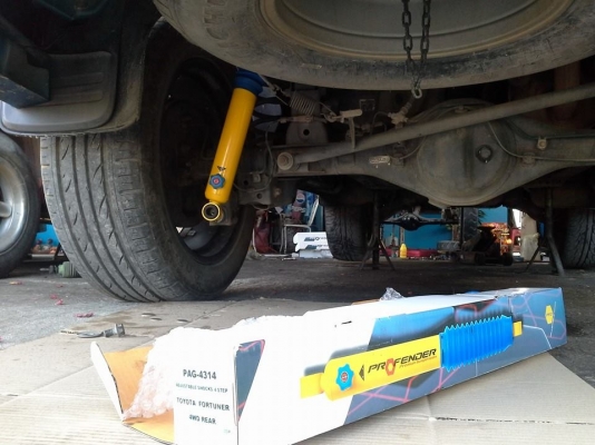 รับแก้ปัญหาช่วงล่าง รถกระบะ isuzu by Shock Profender