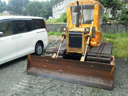 มาใหม่ รถดันดิน Komatsu D20PL-6 เก่านอกจากประเทศญี่ปุ่น แผ่นแทรคยาว 70ซม. สภาพสวยทั้งคัน พร้อมใช้งาน