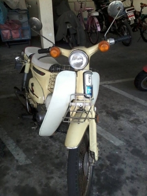 ขาย Honda C70 เครื่องเดิม ภาษีไม่ขาดต่อ ทะเบียน โอนได้